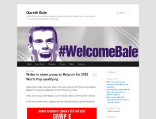 gareth-bale.com screenshot