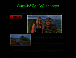 garethandzoewildcamps.webs.com screenshot