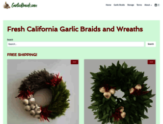 garlicbraids.com screenshot