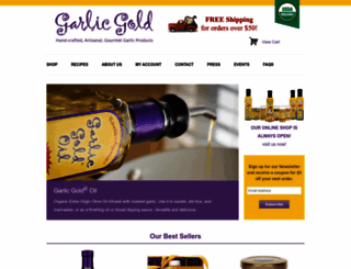 garlicgold.com screenshot