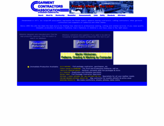 garmentcontractors.org screenshot