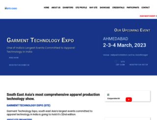 garmenttechnologyexpo.com screenshot