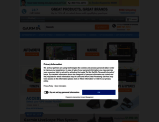 garmin.factoryoutletstore.com screenshot