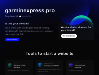 garminexpress.pro screenshot
