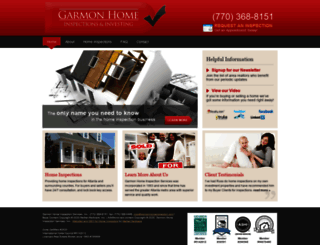garmonhomeinspection.com screenshot