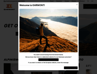 garmont.com screenshot
