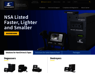 garner-products.com screenshot