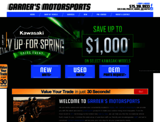 garnersmotorsports.com screenshot