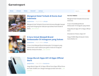 garnetreport.com screenshot