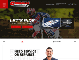 garrandsmotorsports.com screenshot