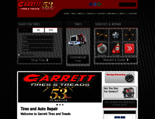 garrett-tire.com screenshot