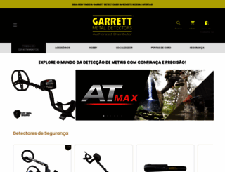 garrettdetectores.com.br screenshot