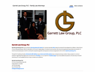 garrettlawgroup.weebly.com screenshot
