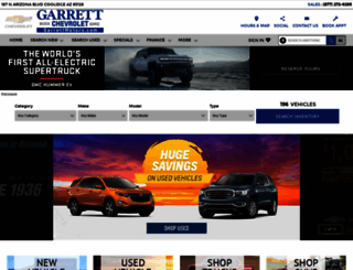 garrettmotors.com screenshot