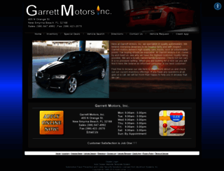 garrettmotorsales.com screenshot