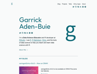 garrickadenbuie.com screenshot