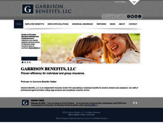 garrisonbenefits.net screenshot