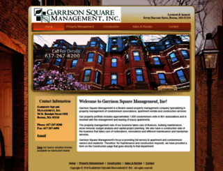 garrisonsquare.com screenshot