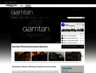 garritan.com screenshot