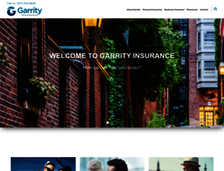 garrity-insurance.com screenshot