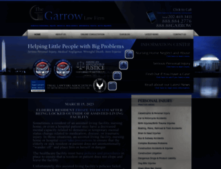 garrowlawfirm.com screenshot