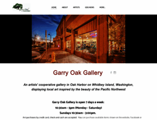 garryoakgallery.com screenshot