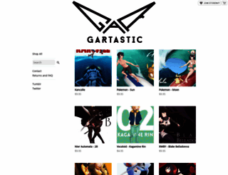 gartastic.storenvy.com screenshot