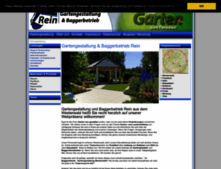 gartengestaltung-rein.de screenshot