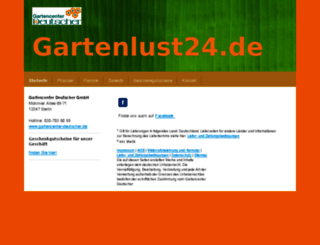 gartenlust24.de screenshot