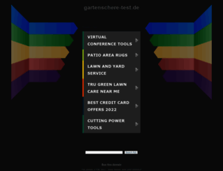 gartenschere-test.de screenshot