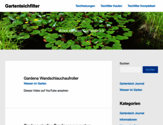 gartenteich-filter.info screenshot