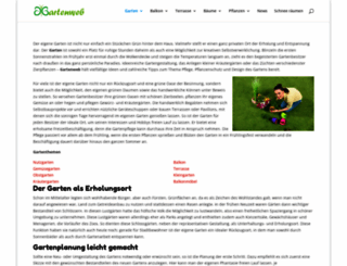 gartenweb.de screenshot