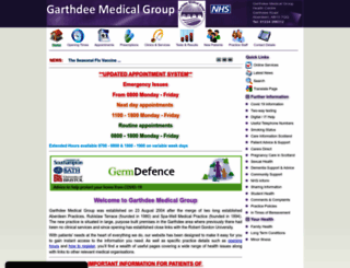 garthdeemedicalgroup.co.uk screenshot