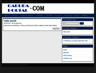 garudaportal.com screenshot
