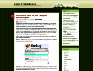 garvetechnologies.wordpress.com screenshot