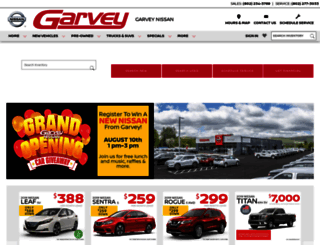 garveynissan.com screenshot