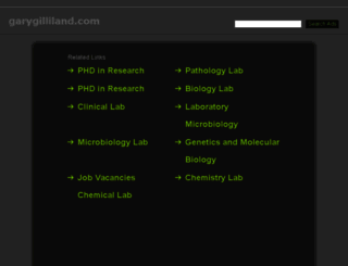 garygilliland.com screenshot
