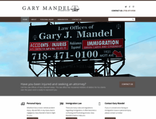 garymandelattorney.com screenshot