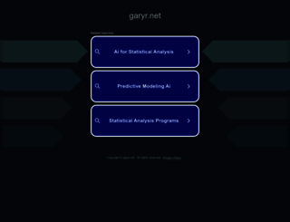 garyr.net screenshot