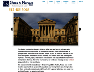 garzanarvaez.com screenshot