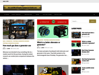 gas-and-diesel-engine-equipment-guide.com screenshot