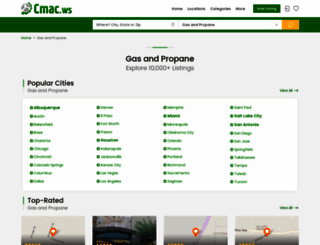 gas-and-propane-dealers.cmac.ws screenshot