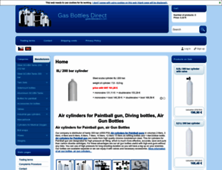 gasbottlesdirect.com screenshot