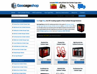 gascageshop.co.uk screenshot
