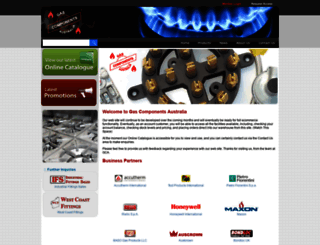 gascomponents.com.au screenshot