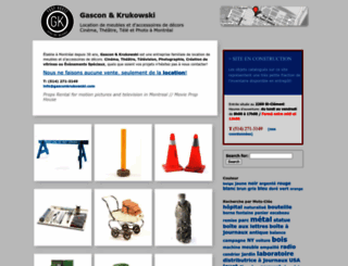 gasconkrukowski.com screenshot