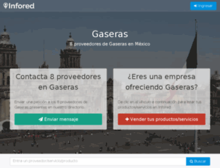 gaseras.infored.com.mx screenshot