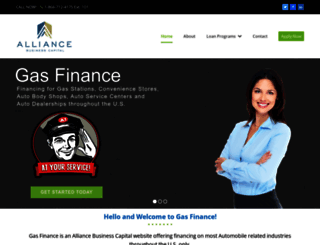 gasfinance.net screenshot