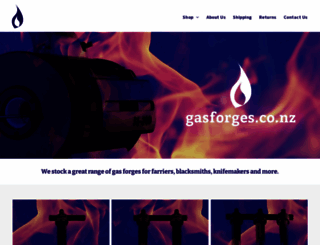 gasforges.co.nz screenshot