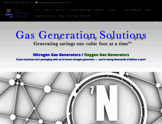gasgenerationsolutions.com screenshot